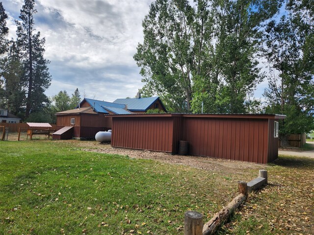 105 Stapp Ln, Darby, MT 59829 - view of yard