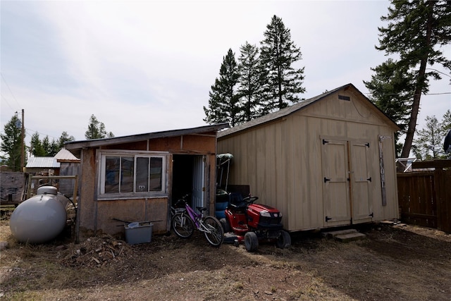 261 Locust Ln, Seeley Lake, MT 59868 - view of shed with fence