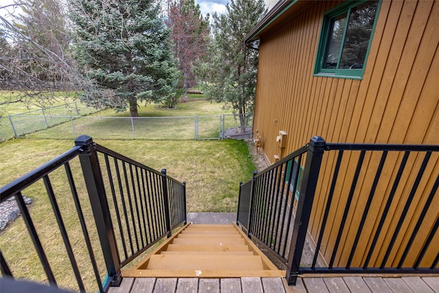 view of stairway