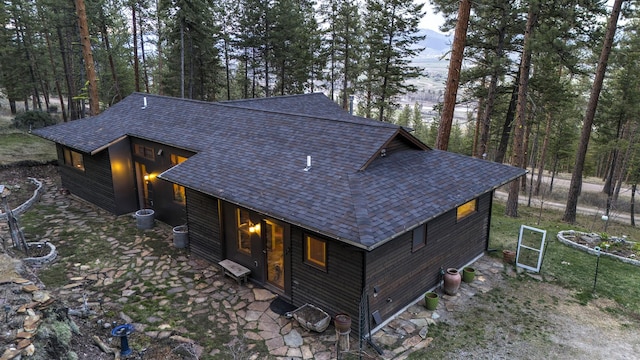 exterior space featuring central AC unit