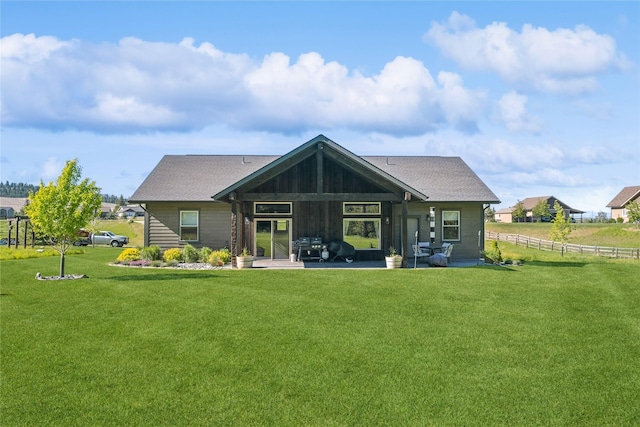 124 Hidden Waters Ln, Kalispell, MT 59901 - back of house with a patio area
