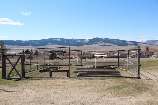 415 Galena Rd, Philipsburg, MT 59858 - exterior space with a mountain view
