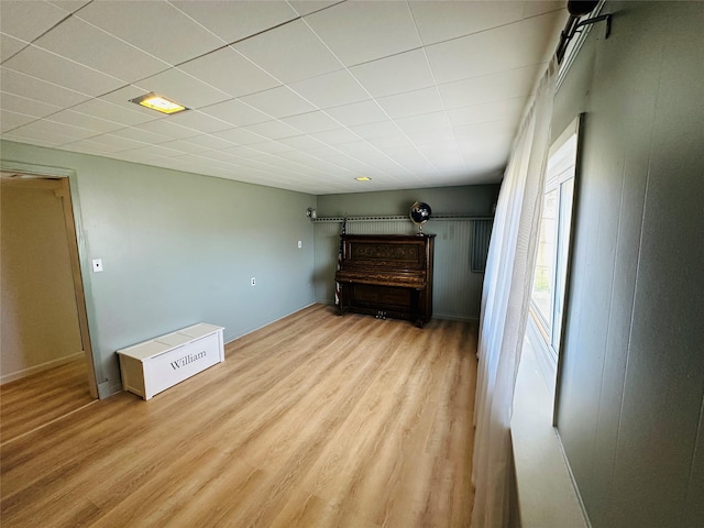 767 33rd Ave NE, Great Falls, MT 59404 - unfurnished bedroom with light wood-style floors and a paneled ceiling