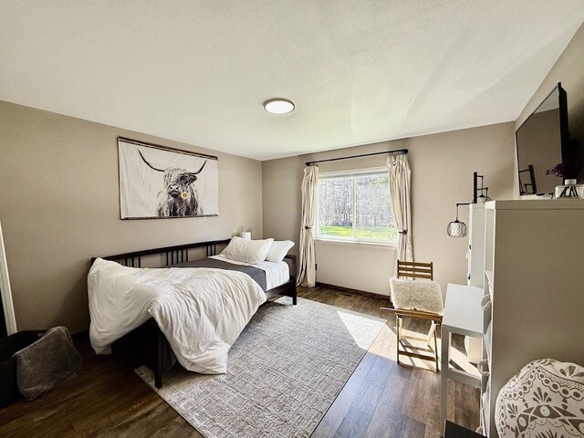 992 Trumble Creek Rd, Kalispell, MT 59901 - bedroom with wood finished floors