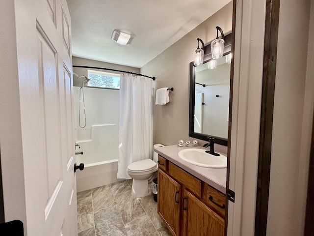 992 Trumble Creek Rd, Kalispell, MT 59901 - bathroom featuring vanity and shower / bath combo