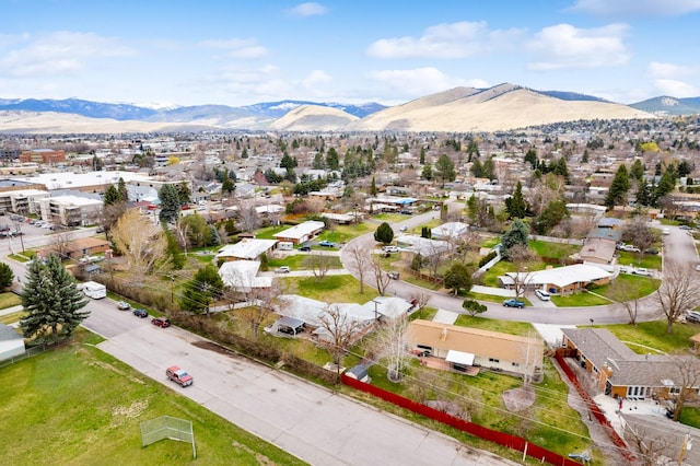 2324 Cloverdale Dr, Missoula, MT 59803 - aerial view of residential area featuring mountains