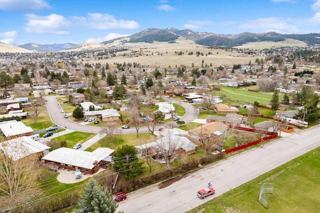 2324 Cloverdale Dr, Missoula, MT 59803 - aerial view of residential area with mountains