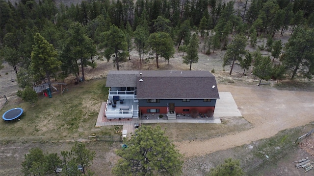 aerial view