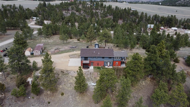 drone / aerial view