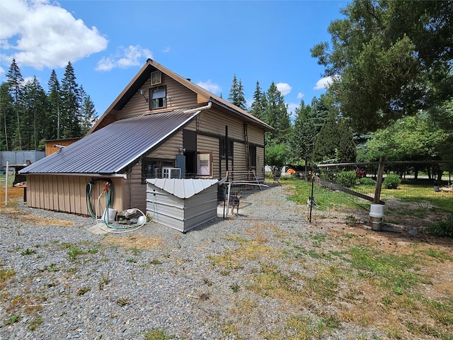 64 Ponderosa Ln, Thompson Falls, MT 59873 - view of front facade with a metal roof