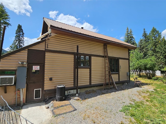 64 Ponderosa Ln, Thompson Falls, MT 59873 - back of house featuring a metal roof