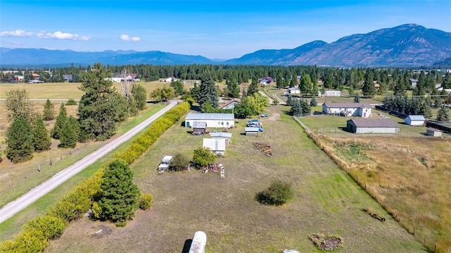 628 Kelley Rd, Columbia Falls, MT 59912 - bird's eye view of a mountain backdrop