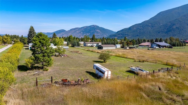 628 Kelley Rd, Columbia Falls, MT 59912 - view of mountain backdrop with rural landscape