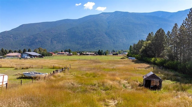 628 Kelley Rd, Columbia Falls, MT 59912 - mountain view featuring rural landscape