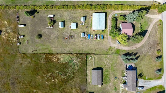 628 Kelley Rd, Columbia Falls, MT 59912 - aerial overview of property's location with rural landscape