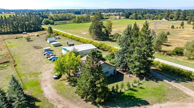628 Kelley Rd, Columbia Falls, MT 59912 - overview of rural landscape featuring a tree filled landscape