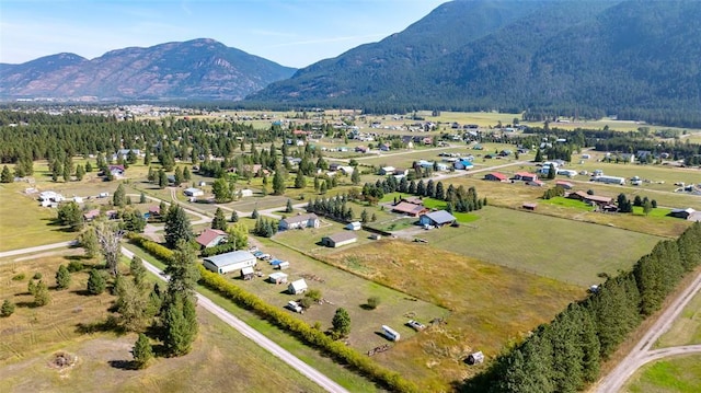 628 Kelley Rd, Columbia Falls, MT 59912 - bird's eye view of a mountain backdrop
