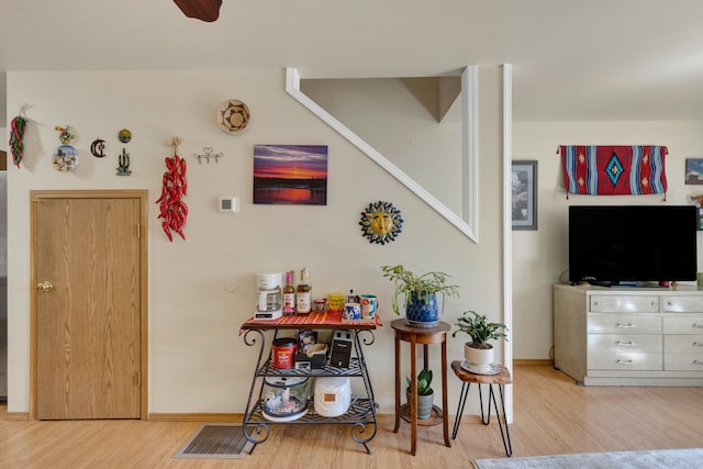 1923 Montana St Unit B, Missoula, MT 59801 - living room with baseboards and wood finished floors