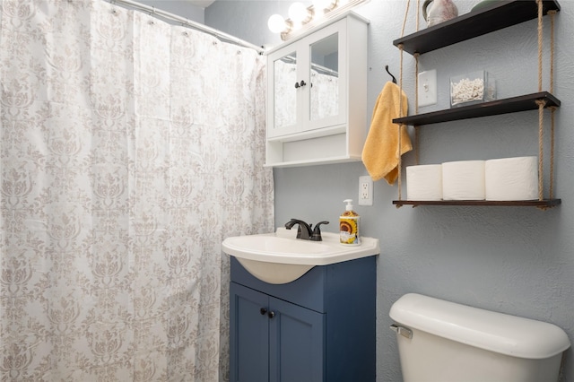 1634 W Central Ave, Missoula, MT 59801 - full bathroom featuring vanity, toilet, and curtained shower