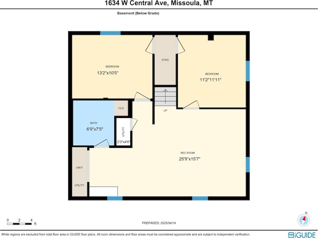 1634 W Central Ave, Missoula, MT 59801 - home floor plan