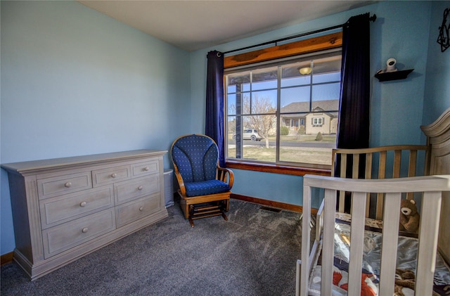 3774 Juliet Dr, Helena, MT 59602 - bedroom featuring baseboards and dark carpet