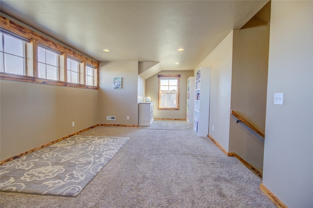 3774 Juliet Dr, Helena, MT 59602 - carpeted empty room featuring baseboards, visible vents, and recessed lighting