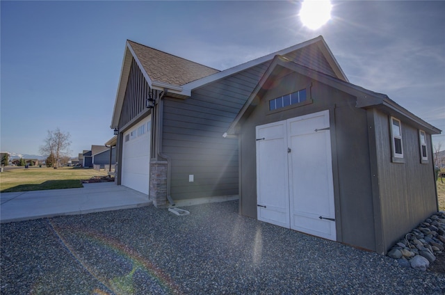 3774 Juliet Dr, Helena, MT 59602 - view of shed featuring an attached garage