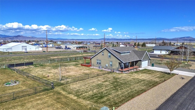 3774 Juliet Dr, Helena, MT 59602 - aerial view featuring a mountain view