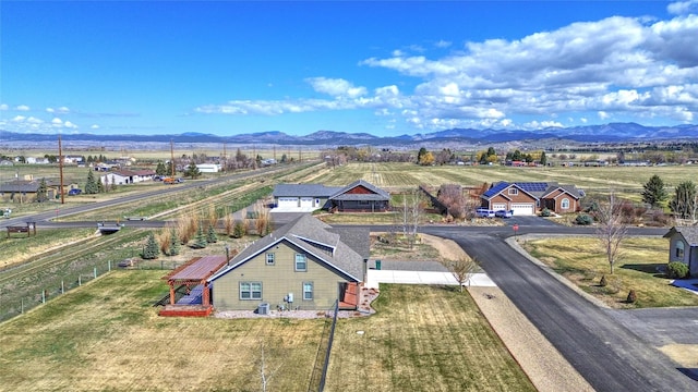 3774 Juliet Dr, Helena, MT 59602 - aerial view featuring a mountain view and a rural view