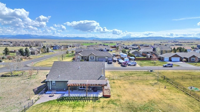 3774 Juliet Dr, Helena, MT 59602 - aerial view featuring a mountain view and a residential view