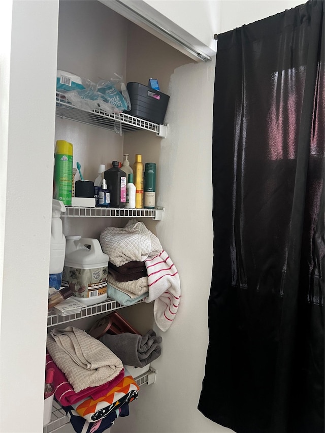 view of pantry