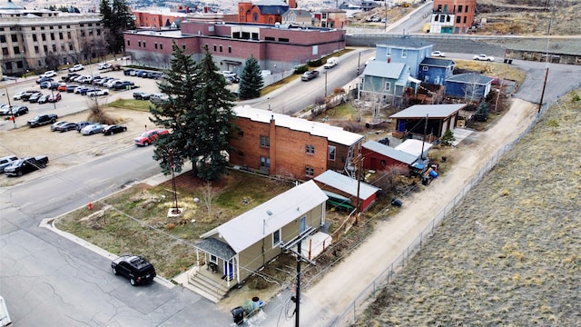 drone / aerial view