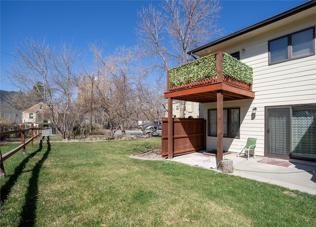 701 N Davis St Unit A, Helena, MT 59601 - view of yard featuring a patio