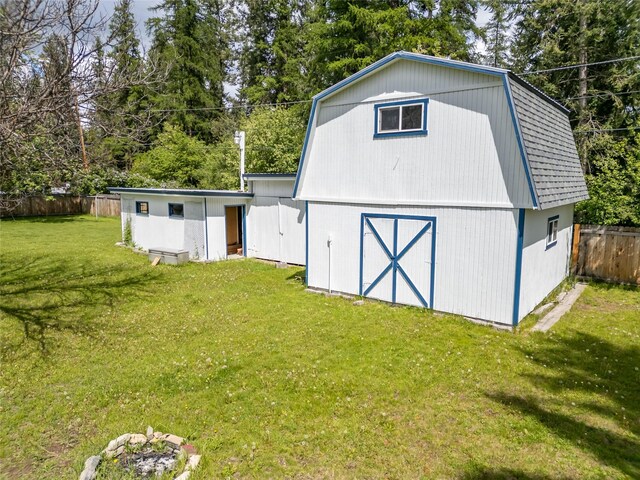 139 Highwood Dr, Libby, MT 59923 - view of barn with view of scattered trees