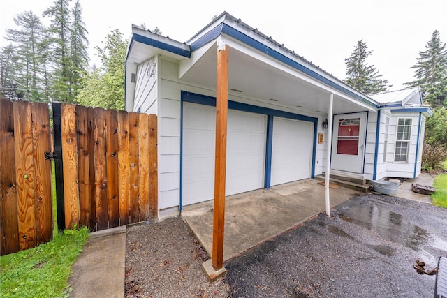 139 Highwood Dr, Libby, MT 59923 - garage featuring driveway