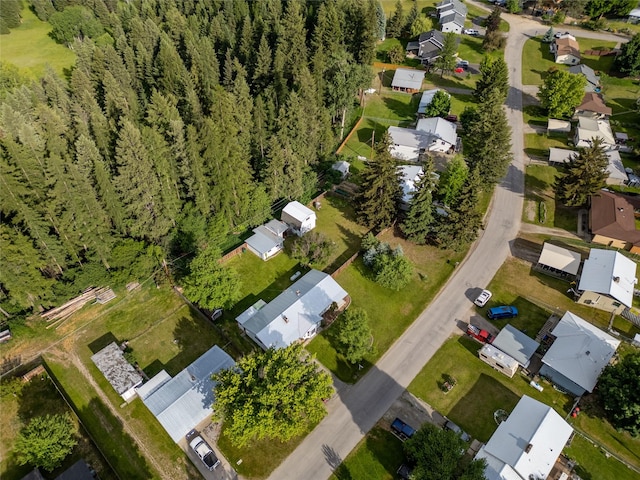 139 Highwood Dr, Libby, MT 59923 - aerial overview of property's location featuring nearby suburban area