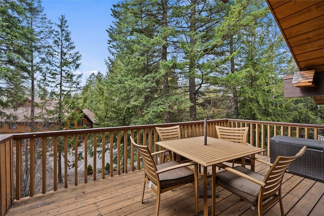 73 Limber Pne Unit 73, Whitefish, MT 59937 - deck with outdoor dining area