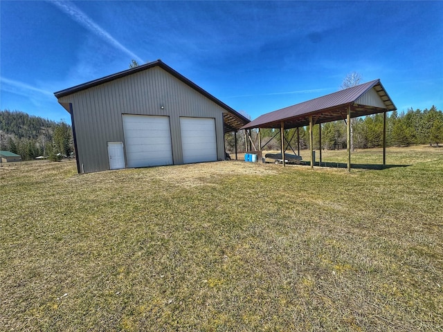 2 Trails End Dr, Heron, MT 59844 - garage with a detached garage