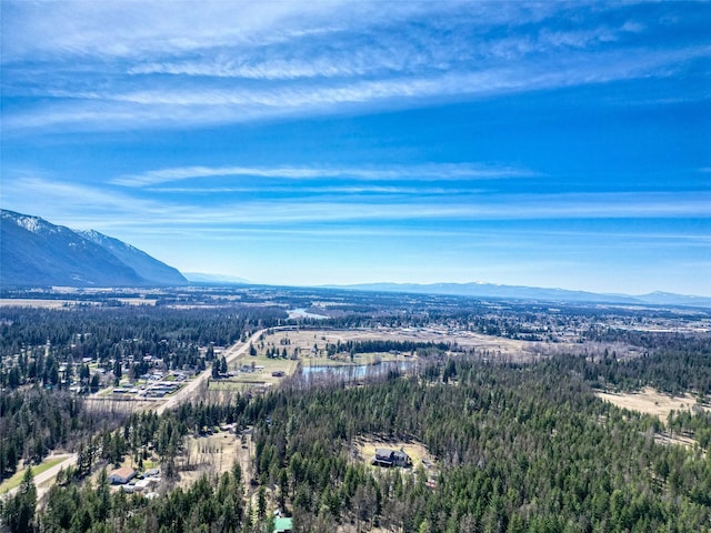 136 N Fork Trl, Columbia Falls, MT 59912 - aerial view of mountains and a forest
