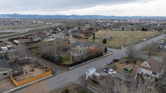 1101 E Gallatin Ave, Belgrade, MT 59714 - aerial view featuring a mountain view and a residential view