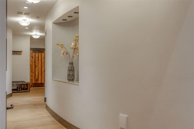 30 Bear Dance Vlg, Bigfork, MT 59911 - hall featuring light wood finished floors and baseboards