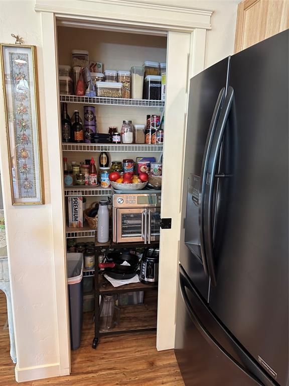 view of pantry