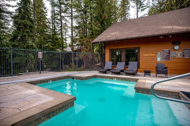 62 Limber Pne, Whitefish, MT 59937 - view of pool with a fenced in pool, a patio, and fence
