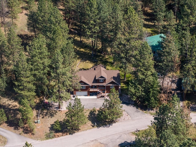 drone / aerial view