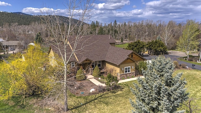 2200 Rafferty Ln, Missoula, MT 59804 - view of subject property with a mountainous background