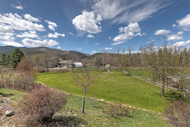 2200 Rafferty Ln, Missoula, MT 59804 - view of yard with a mountain view and a view of rural / pastoral area