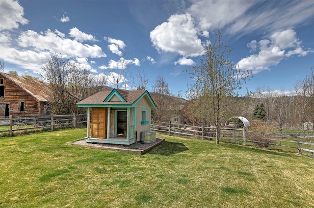 2200 Rafferty Ln, Missoula, MT 59804 - view of outbuilding with a fenced backyard