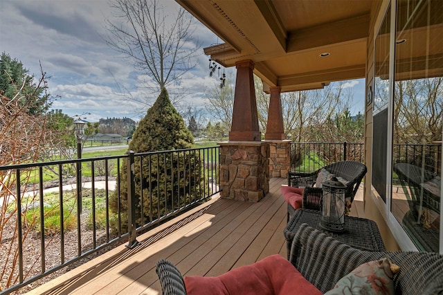 2200 Rafferty Ln, Missoula, MT 59804 - view of wooden terrace