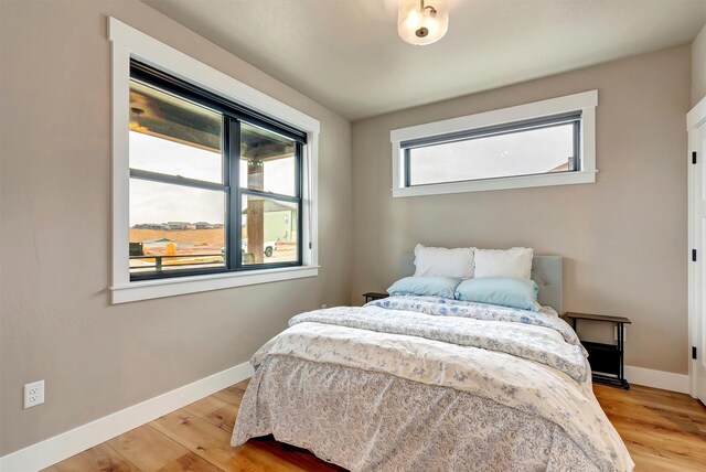 7038 Max Dr, Missoula, MT 59803 - bedroom with light wood-style flooring and baseboards