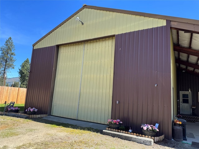57 Fir St, Trout Creek, MT 59874 - view of pole building with fence